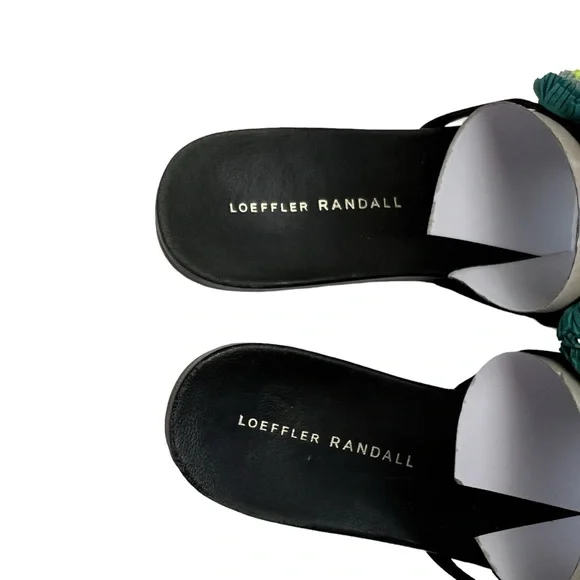 Loeffler Randall Sal Pompom Caged Slide Sandal - Picture 6 of 7